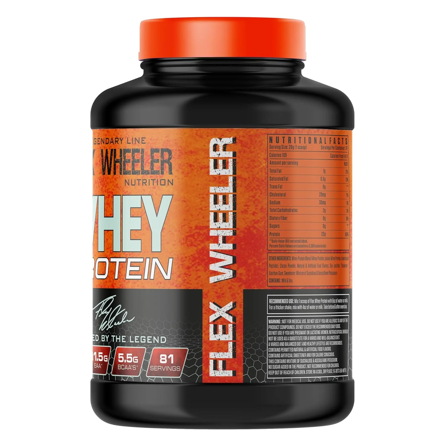 Flex Wheeler Whey Protein - 5 Lbs - Thumbnail